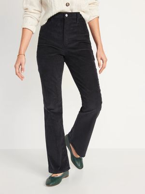 Higher High-Waisted Corduroy Flare Pants for Women