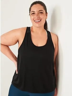 UltraLite Mesh Cross-Back Tank Top for Women
