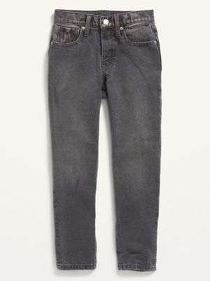High-Waisted O.G. Straight Built-In Tough Button-Fly Non-Stretch Jeans for Girls