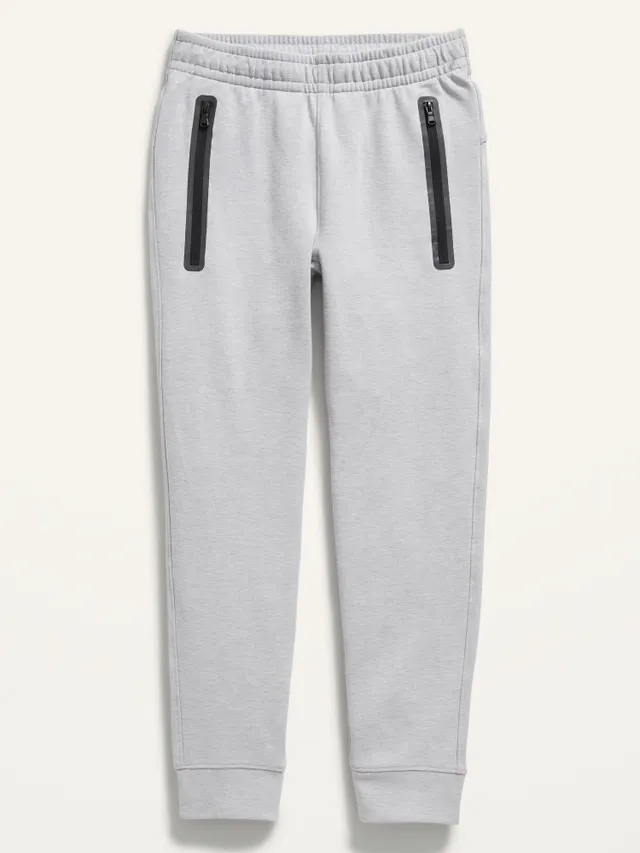 NWT Old Navy Dynamic Fleece Tapered Sweatpants for Men Light Gray