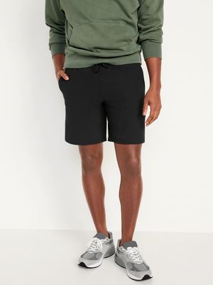 StretchTech Water-Repellent Jogger Shorts for Men - 9-inch inseam