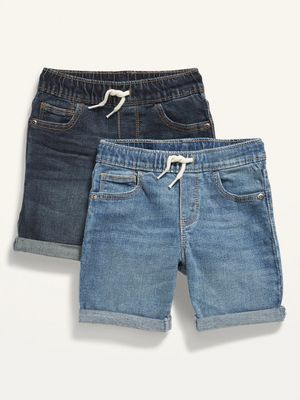 360 Stretch Pull-On Jean Shorts for Toddler Boys