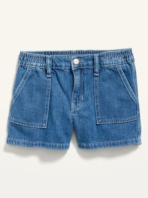Utility Jean Shorts for Girls