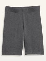 High-Waisted Long Biker Shorts for Women - 8-inch inseam
