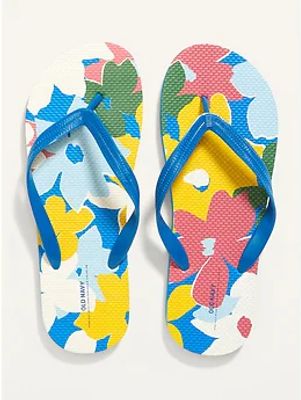 Printed Flip-Flop Sandals for Men (Partially Plant-Based