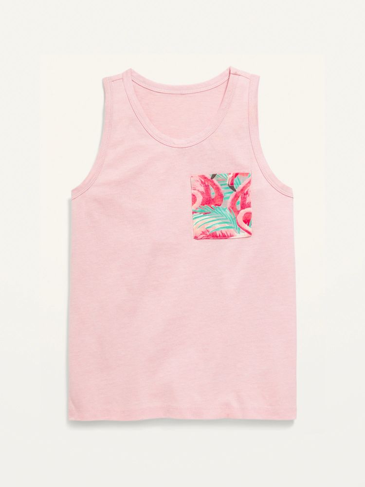 Softest Printed Pocket Tank Top for Boys