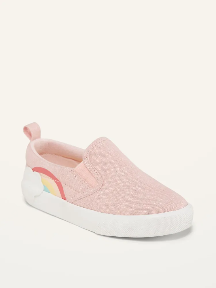 Chambray Slip-On Sneakers for Toddler Girls