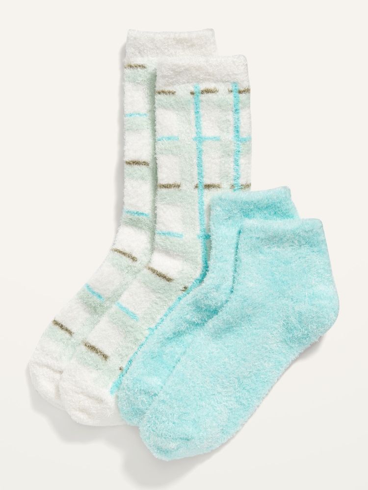 Cozy Crew & Ankle Socks 2-Pack for Women