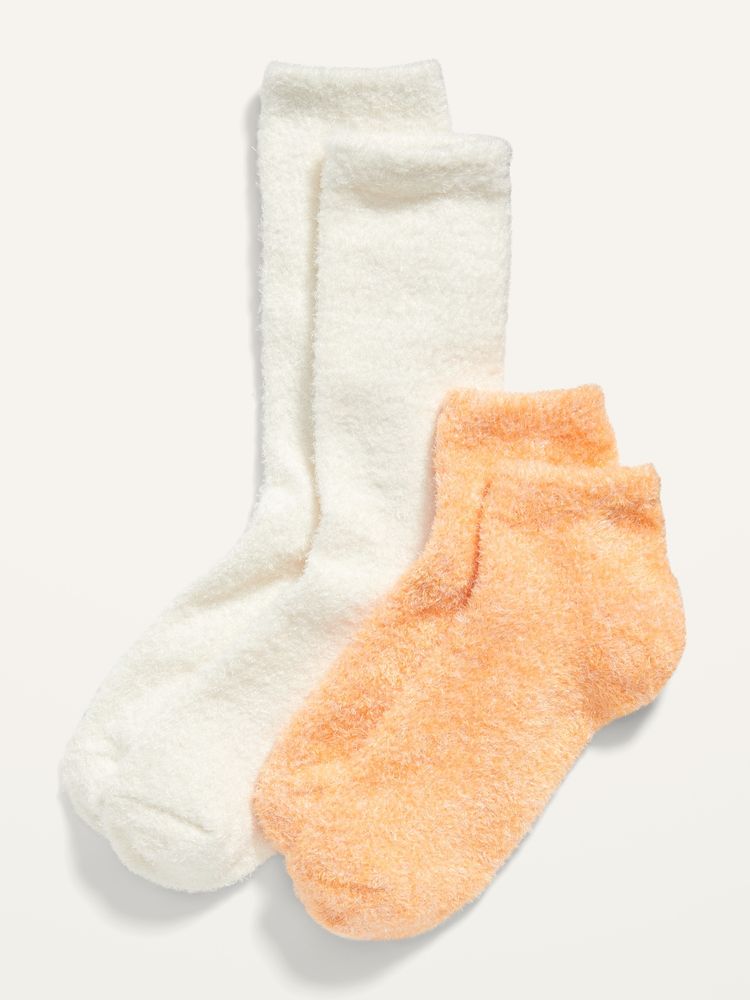 Cozy Crew & Ankle Socks 2-Pack for Women