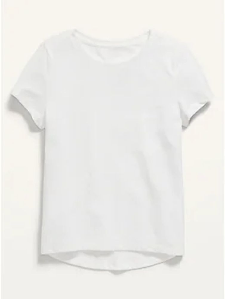 Softest Scoop-Neck T-Shirt for Girls