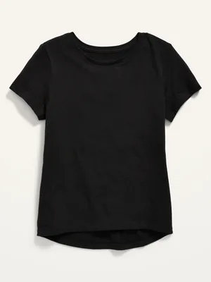 Short-Sleeve Softest Solid T-Shirt for Girls