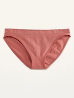 Low-Rise Seamless Bikini Underwear