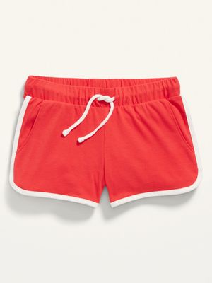 Dolphin-Hem Jersey Shorts for Girls