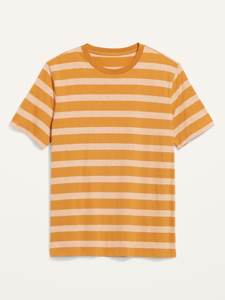 Striped Crew-Neck T-Shirt for Men