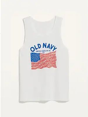 2022 United States of All Flag Graphic Tank Top for Men
