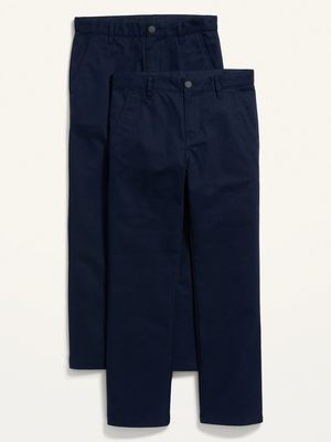 Uniform Built-In Flex Straight Pants 2-Pack for Boys