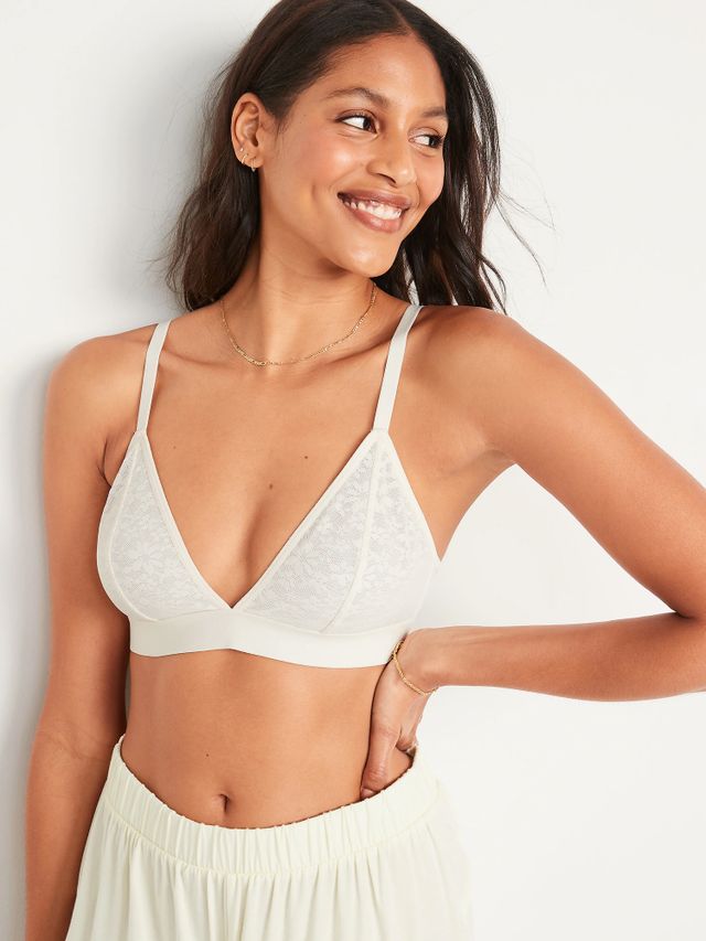 Old Navy Floral Signature Mesh Bralette for Women