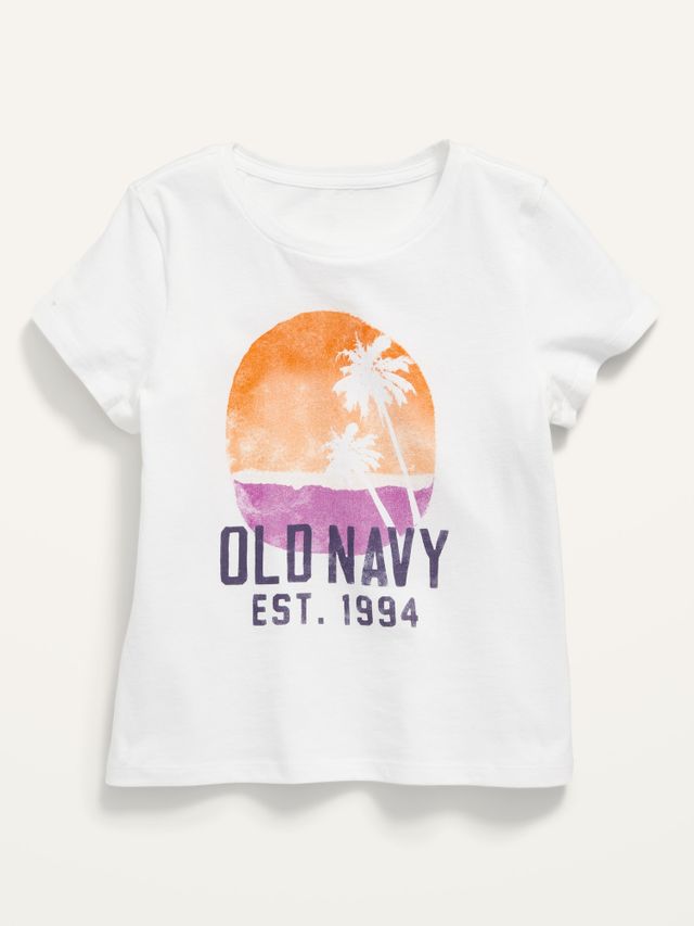 Girls Youth Tiny Turnip Navy Atlanta Braves Stitched Baseball Fringe T-Shirt Size: Small