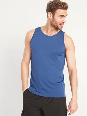 Go-Dry Cool Seamless Performance Tank Top for Men