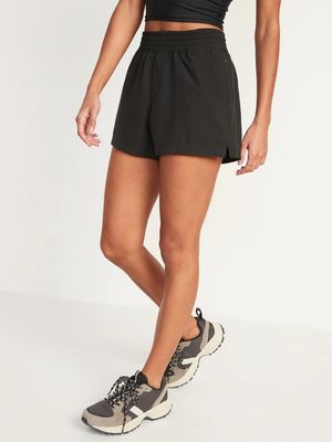 High-Waisted StretchTech Shorts for Women - 3.5-inch inseam
