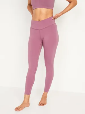 Extra High-Waisted PowerChill Crossover 7/8-Length Leggings for Women