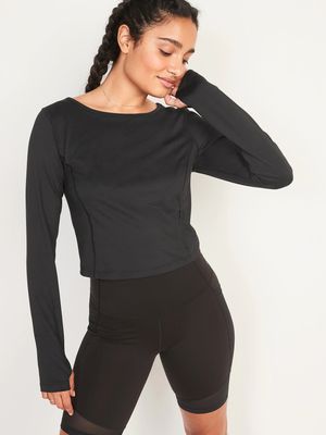 PowerSoft Cropped Top for Women
