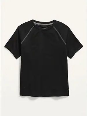 Go-Dry Short-Sleeve Mesh T-Shirt for Boys