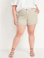 High-Waisted OGC Chino Shorts for Women - 5-inch inseam
