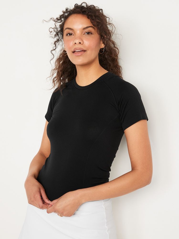 Fitted Seamless Performance T-Shirt for Women