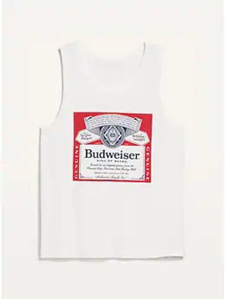 Budweiser Beer Gender-Neutral Tank Top for Adults