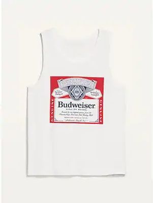 Budweiser Beer Gender-Neutral Tank Top for Adults
