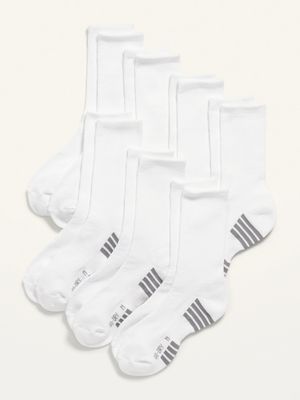 Gender-Neutral Go-Dry Crew Socks 7-Pack for Kids
