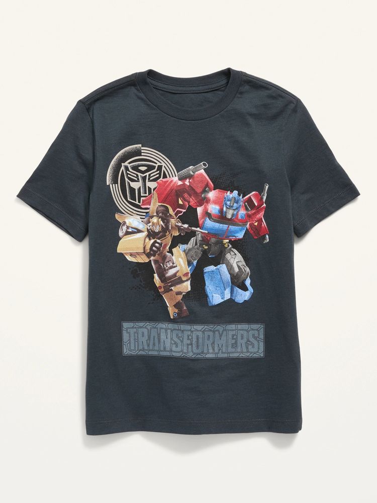 Gender-Neutral Transformers Graphic T-Shirt for Kids