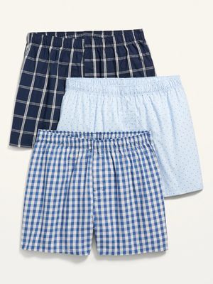 Soft-Washed Boxer Shorts 3-Pack for Men - 3.75-inch inseam