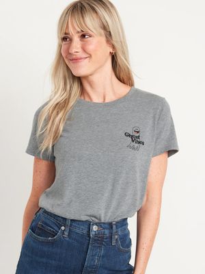 EveryWear Matching Graphic T-Shirt for Women