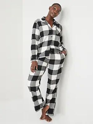 Printed Flannel Pajama Set for Women