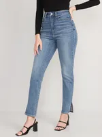 Higher High-Waisted OG Straight Ankle Jeans