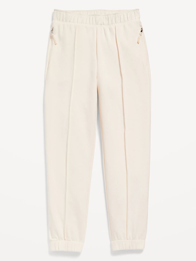 Old Navy High-Waisted Dynamic Fleece Zip-Pocket Jogger Sweatpants for Girls