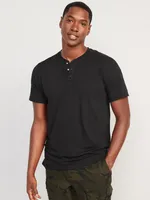 Beyond 4-Way Stretch Henley T-Shirt for Men