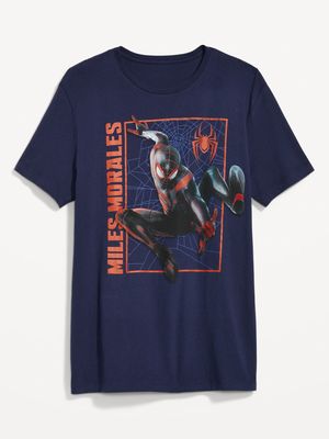 Marvel Spider-Man Miles Morales Gender-Neutral T-Shirt for Adults