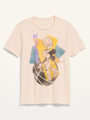 Disney Mickey Mouse Basketball Gender-Neutral T-Shirt for Adults