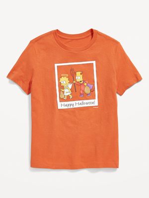 The Simpsons Gender-Neutral Halloween Graphic T-Shirt for Kids