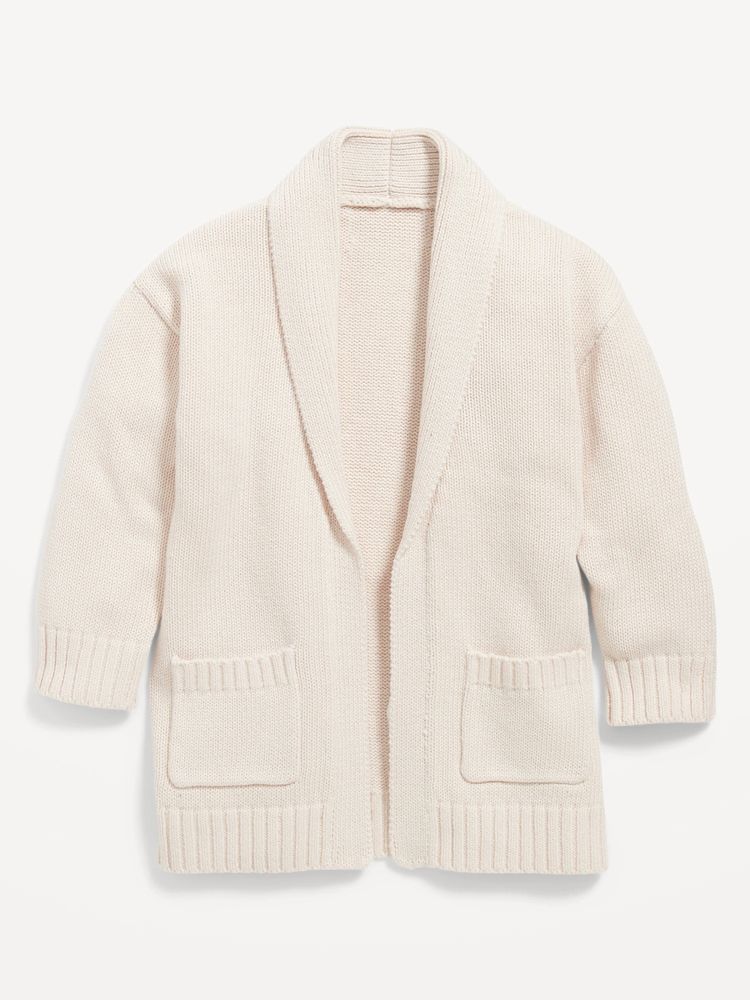 Open-Front Cardigan Sweater for Toddler Girls