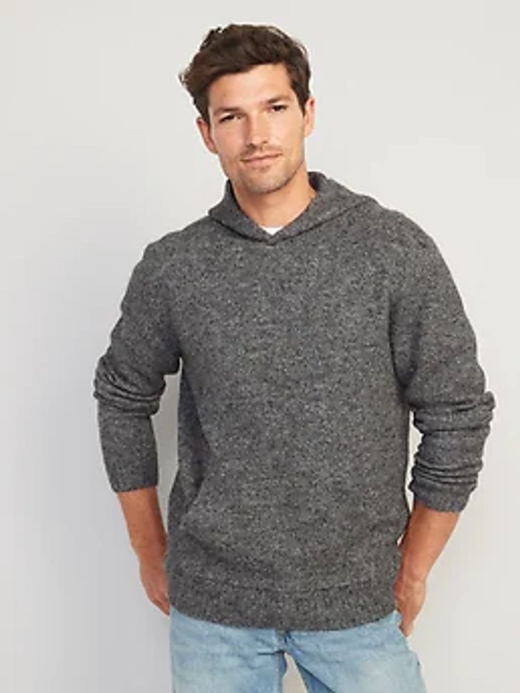 Loose-Fit Pullover Sweater Hoodie for Men