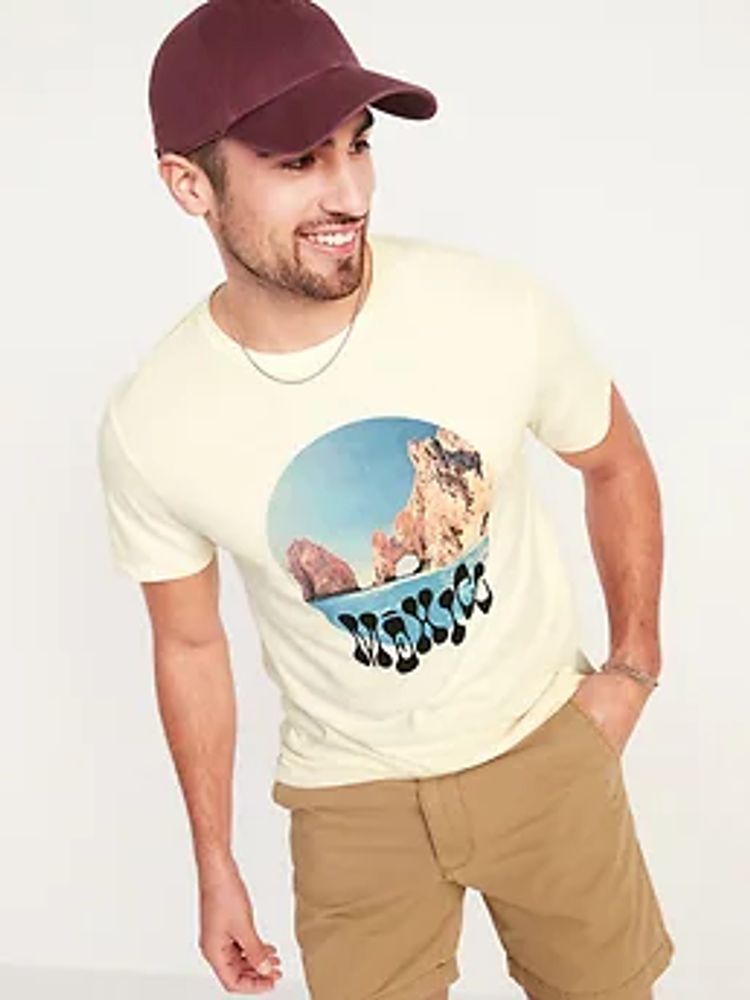Matching Mexico Graphic T-Shirt for Men