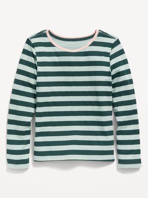 Softest Striped Long-Sleeve T-Shirt for Girls