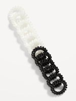 Spiral Hair Ties 12-Pack for Women