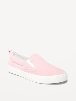 Gender-Neutral Corduroy Slip-On Sneakers for Kids