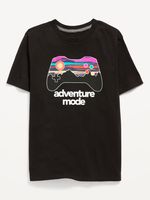 Graphic Crew-Neck T-Shirt for Boys