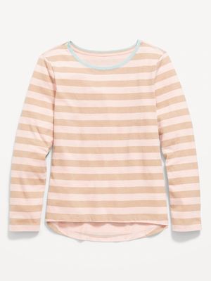 Softest Striped Long-Sleeve T-Shirt for Girls